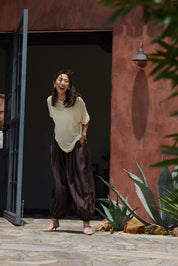 SILKY BALLOON PANTS