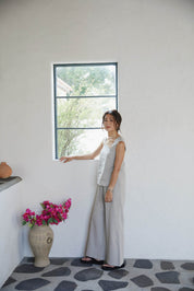 RELAXY LINEN TOP