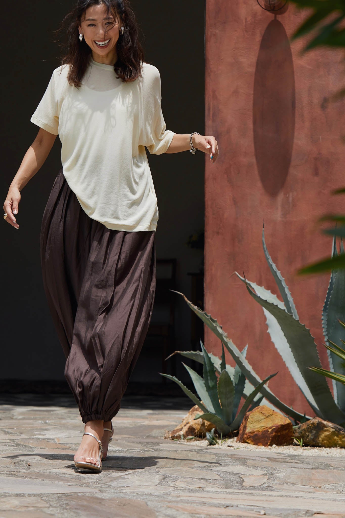 SILKY BALLOON PANTS