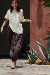 SILKY BALLOON PANTS
