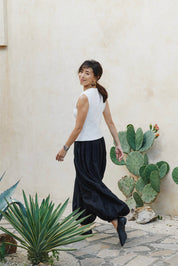 SILKY BALLOON PANTS