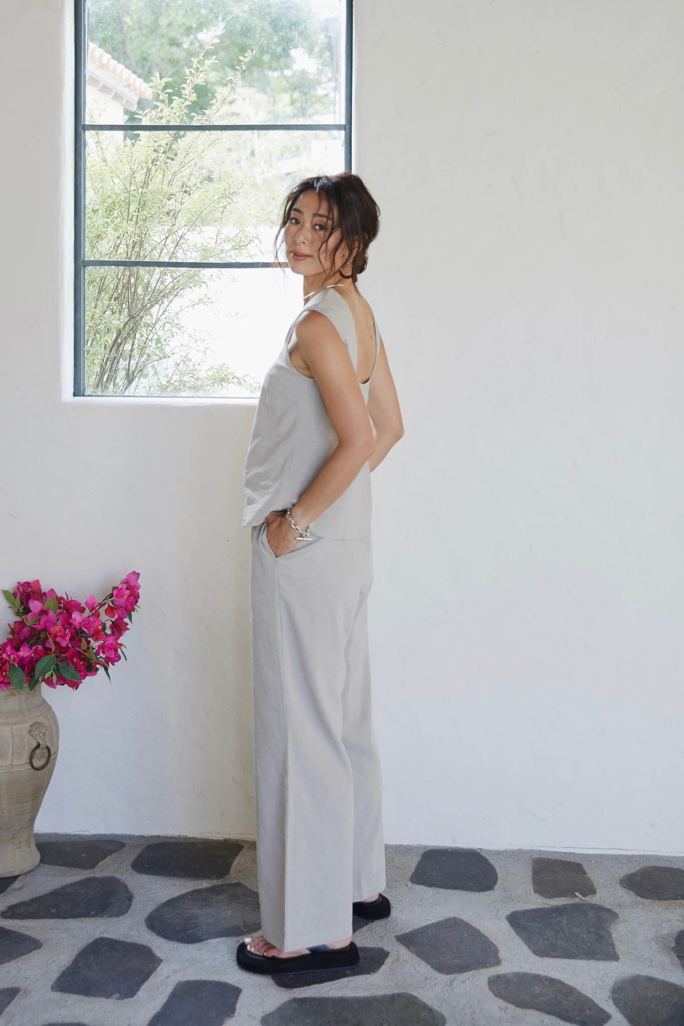 RELAXY LINEN PANTS
