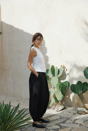 SILKY BALLOON PANTS