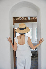 RELAXY LINEN TOP