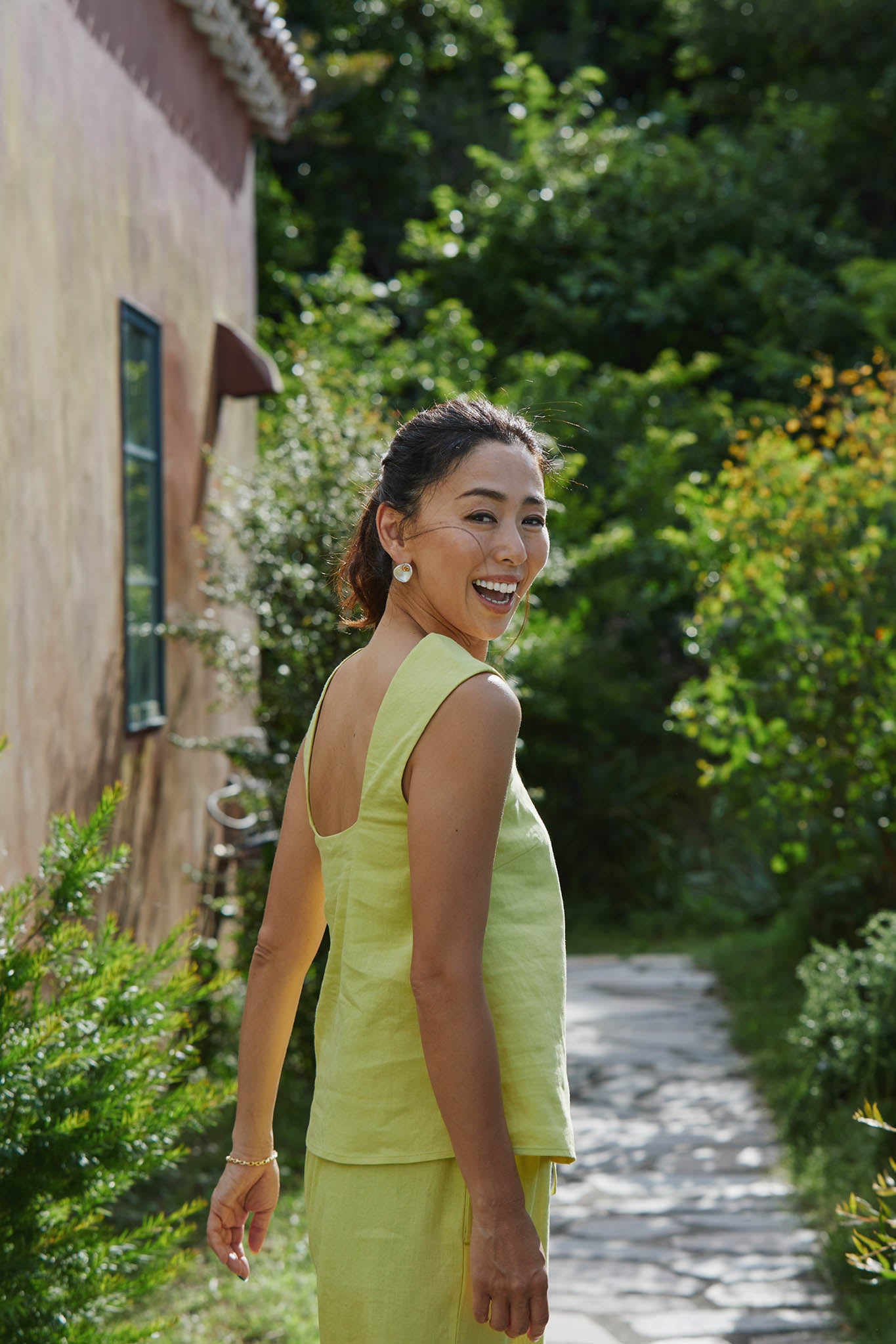 RELAXY LINEN TOP