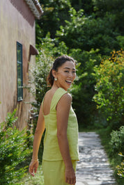 RELAXY LINEN TOP