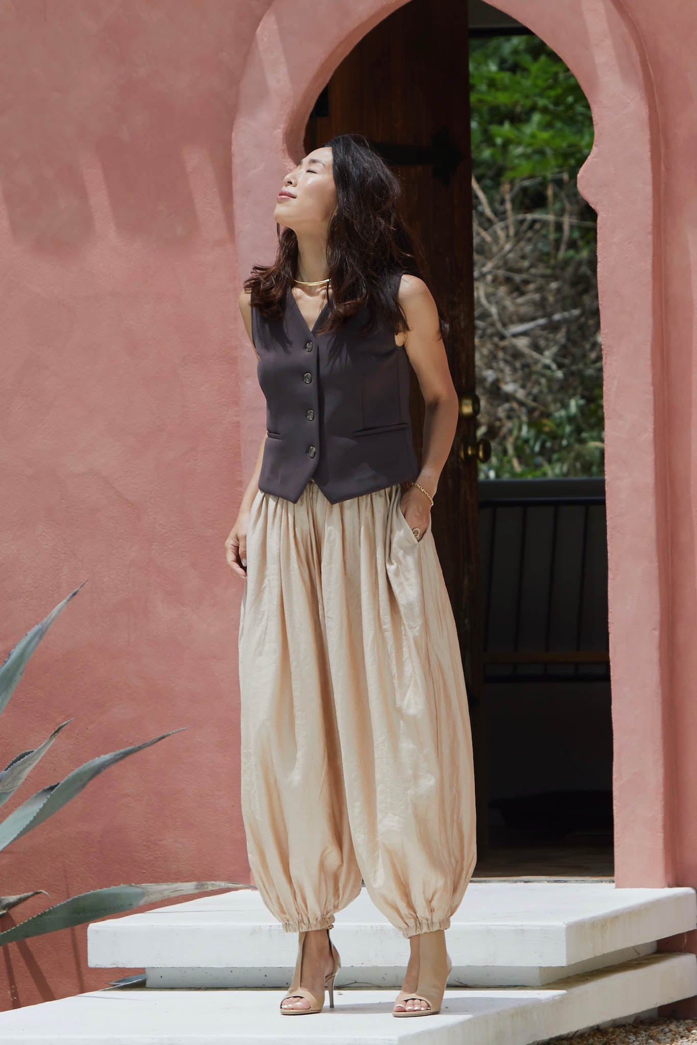 SILKY BALLOON PANTS