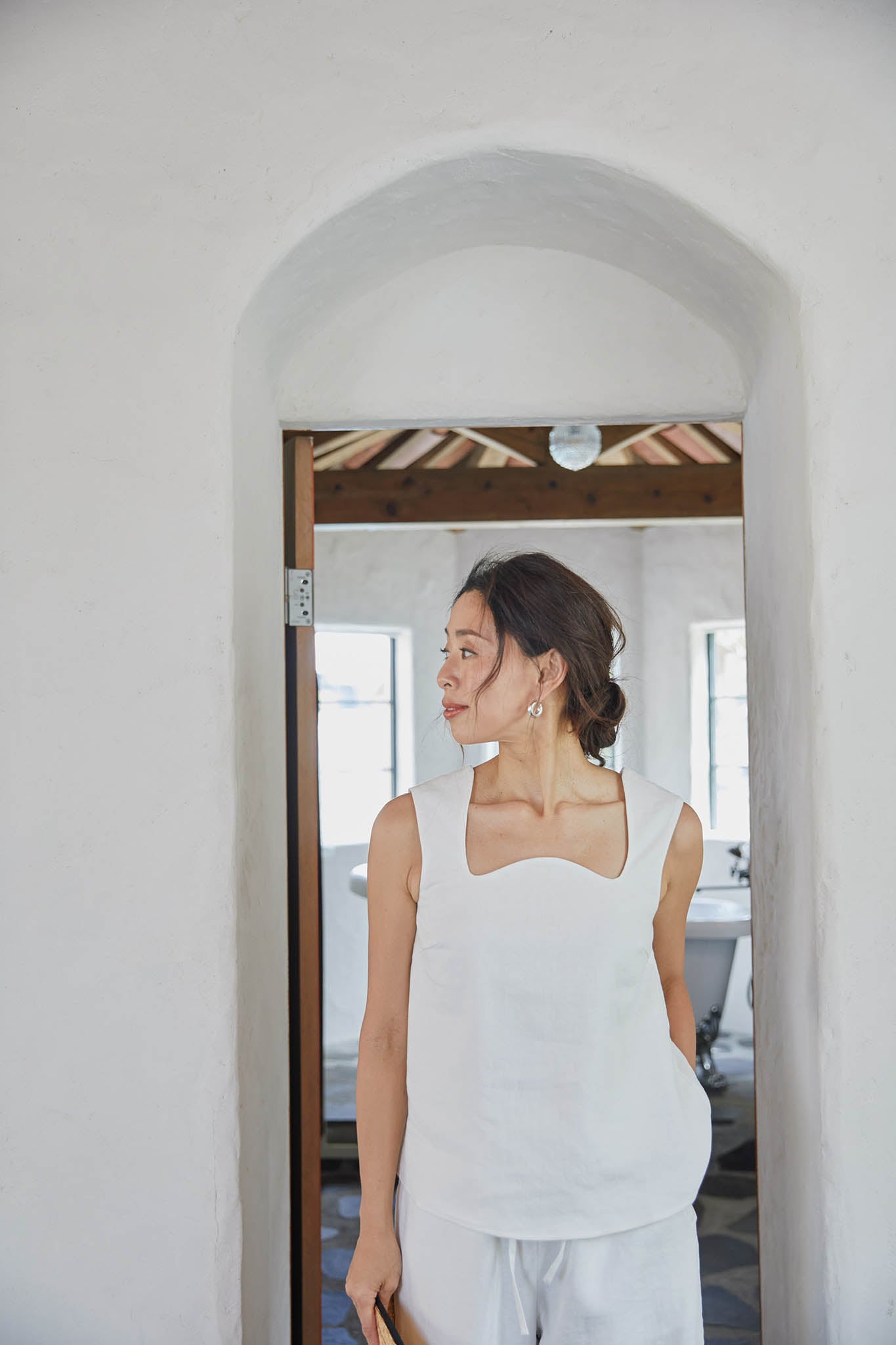 RELAXY LINEN TOP