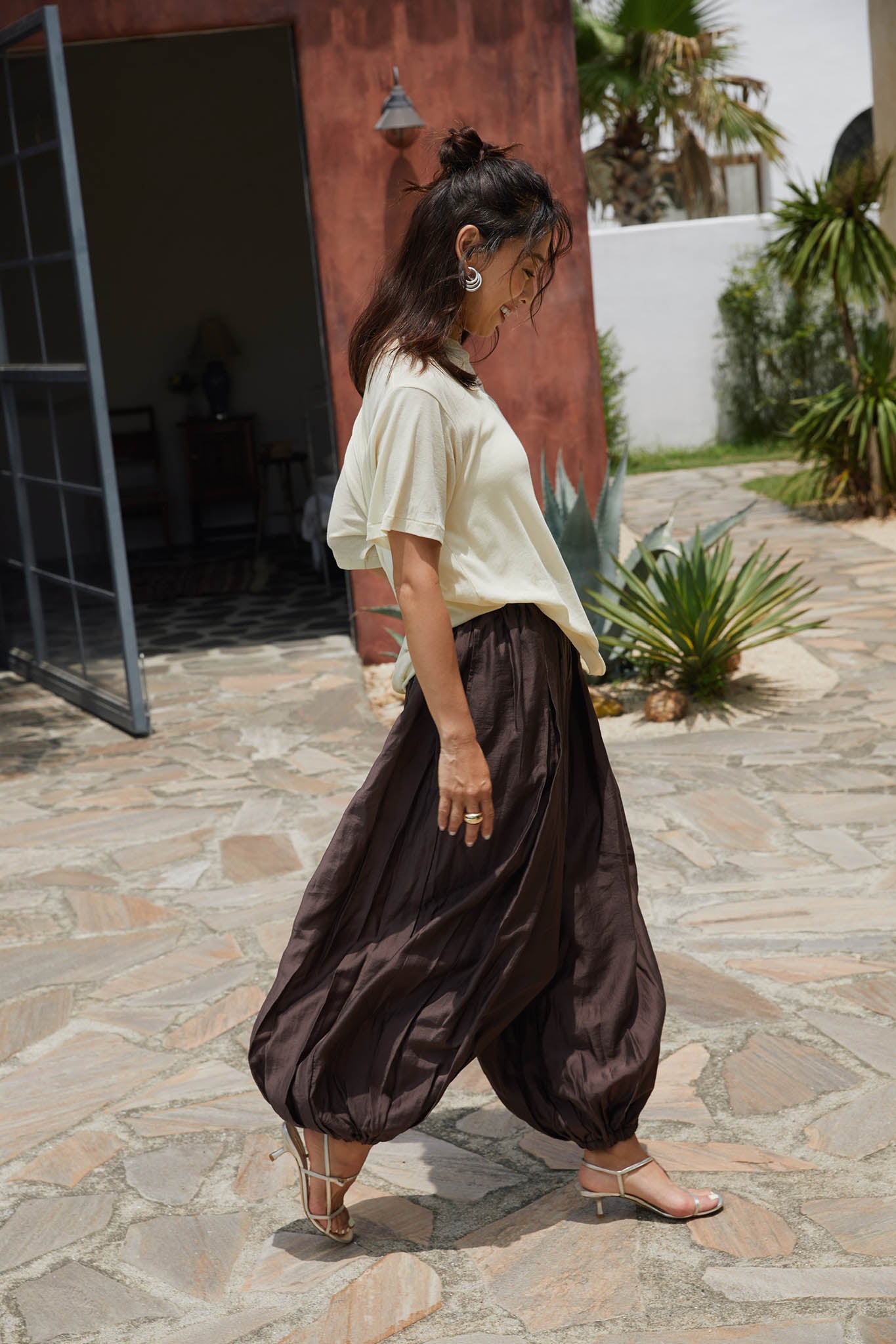 SILKY BALLOON PANTS