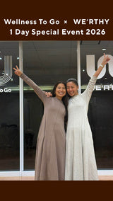 Wellness To Go × WE‘RTHY 1 Day Special Wellness Event 2026ヨガ・瞑想・トークショー・ジャーナリング・スペシャルランチ