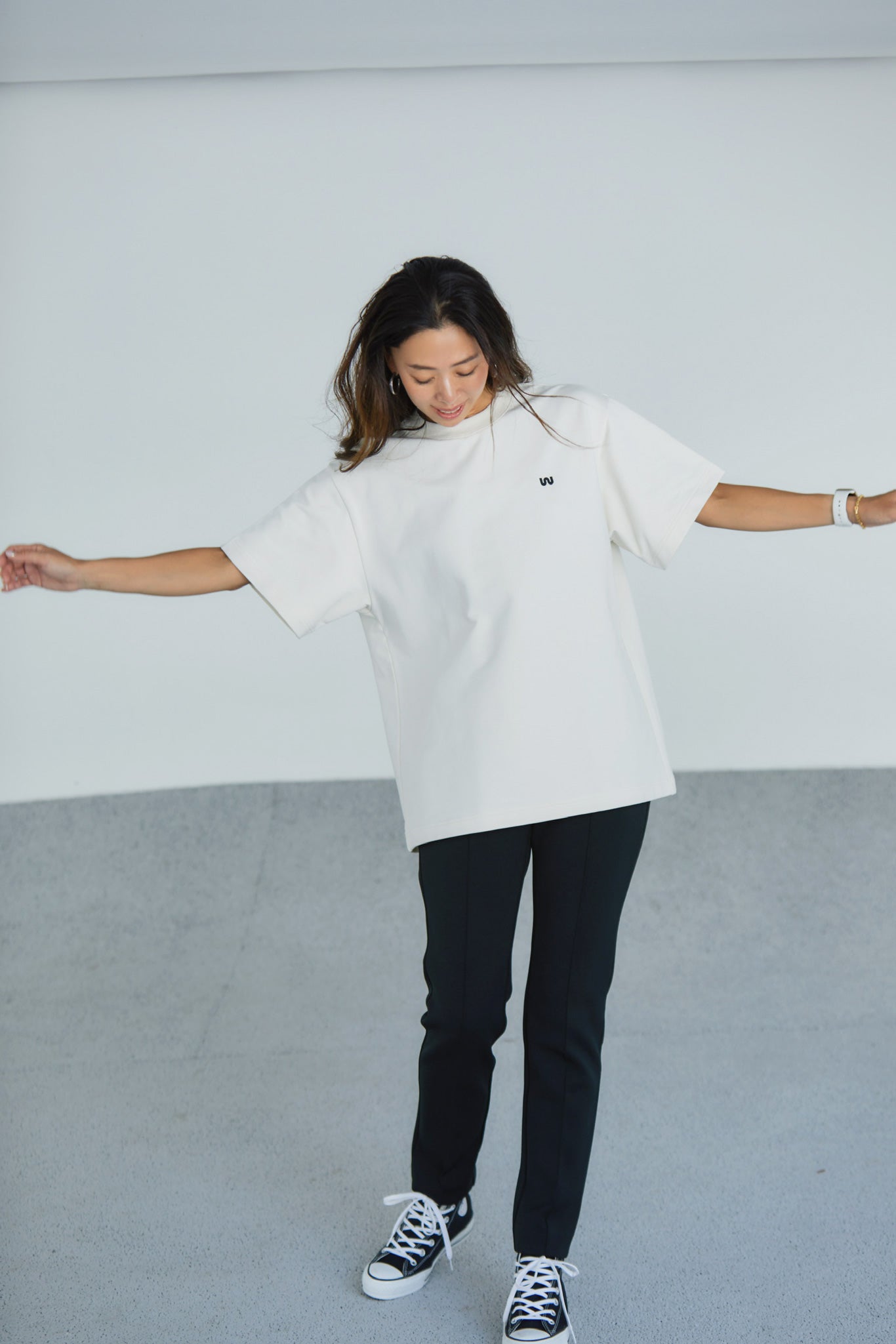 野沢和香さん　WE'RTHY DAILY DOUBLE JACKET 野沢和香さん】WERTHYダブルジャケットベージュ