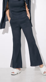 SHEER PLEATS PANTS